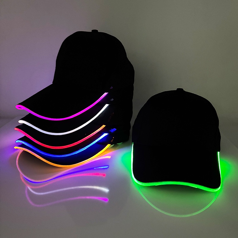 Event Party Dj - Trendy Light Up Glowing Baseball Hat