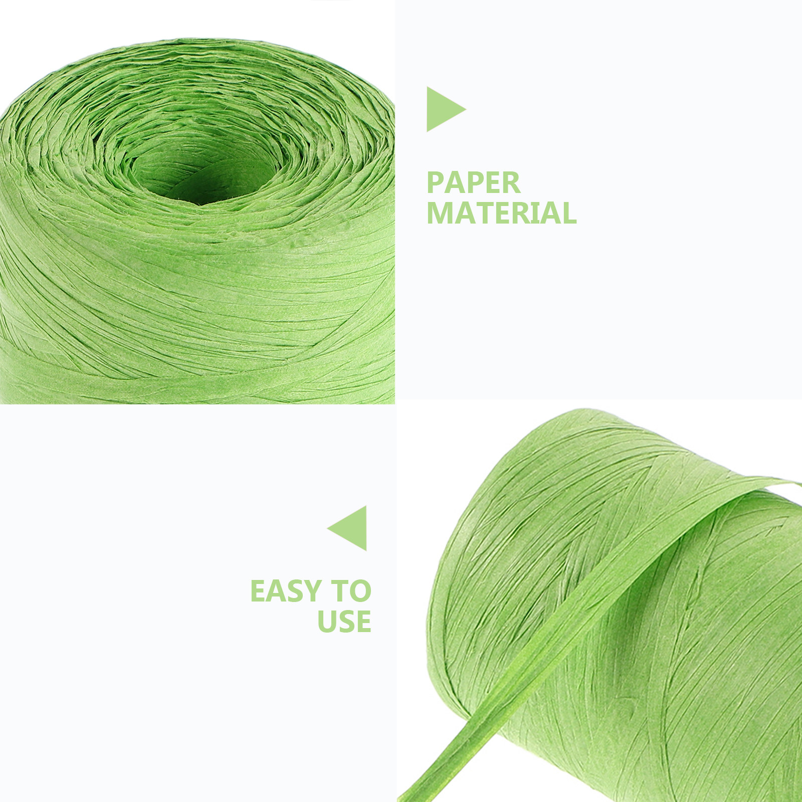 Raffia Paper Ribbon Colored Pa - Papercraft Supply Ribbon recension och pris