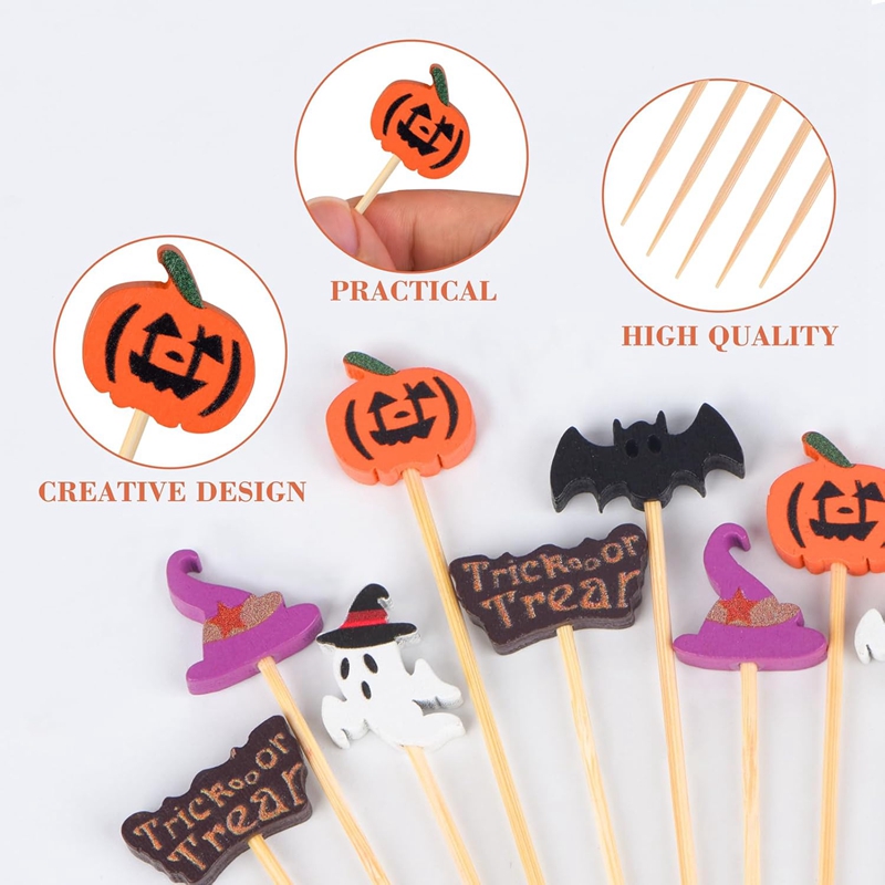 50/100Pcs Halloween Party Toot - Centerpiece Stick recension och pris