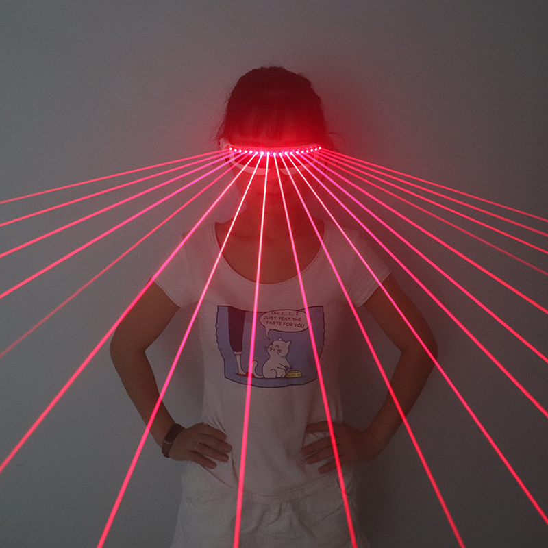 650nm Red Laser Glasses Stage  - Event Party Dj recension och pris