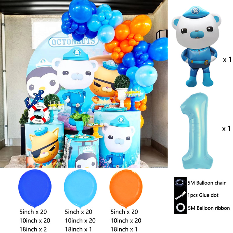Octonauts Balloon Garland Kit  - Balloon Arch Kit recension och pris