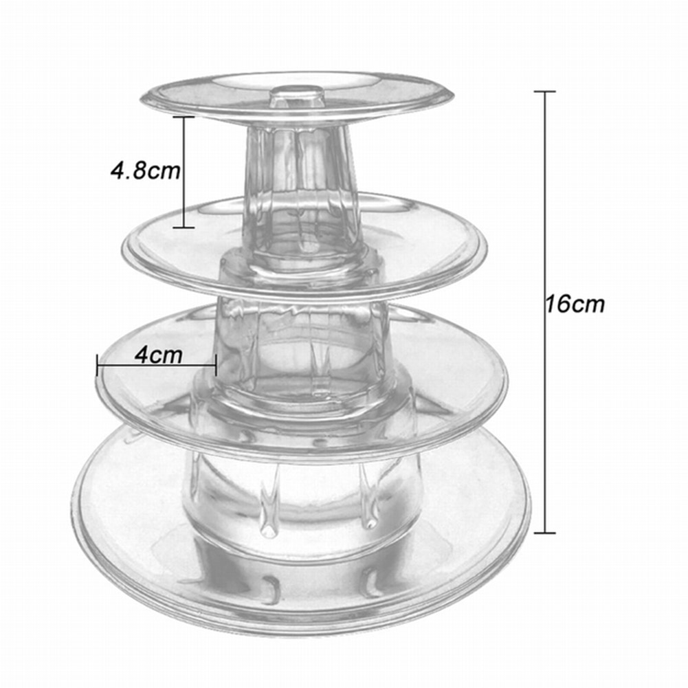 4/6 Tiers Macarons Display Sta - Cupcake Stand Tier recension och pris