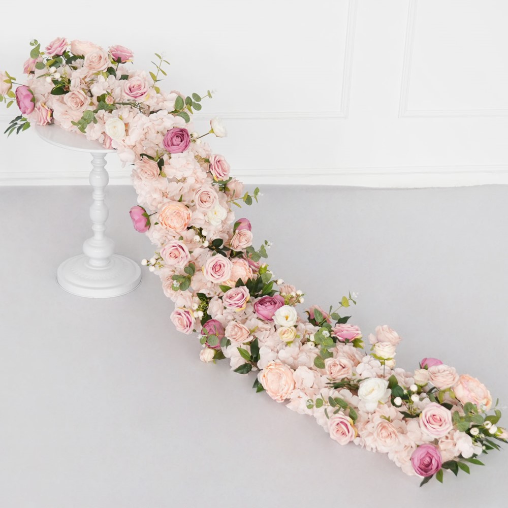 Uflower 200cm Pink Rose Hydran - Flower Wall Panel recension och pris
