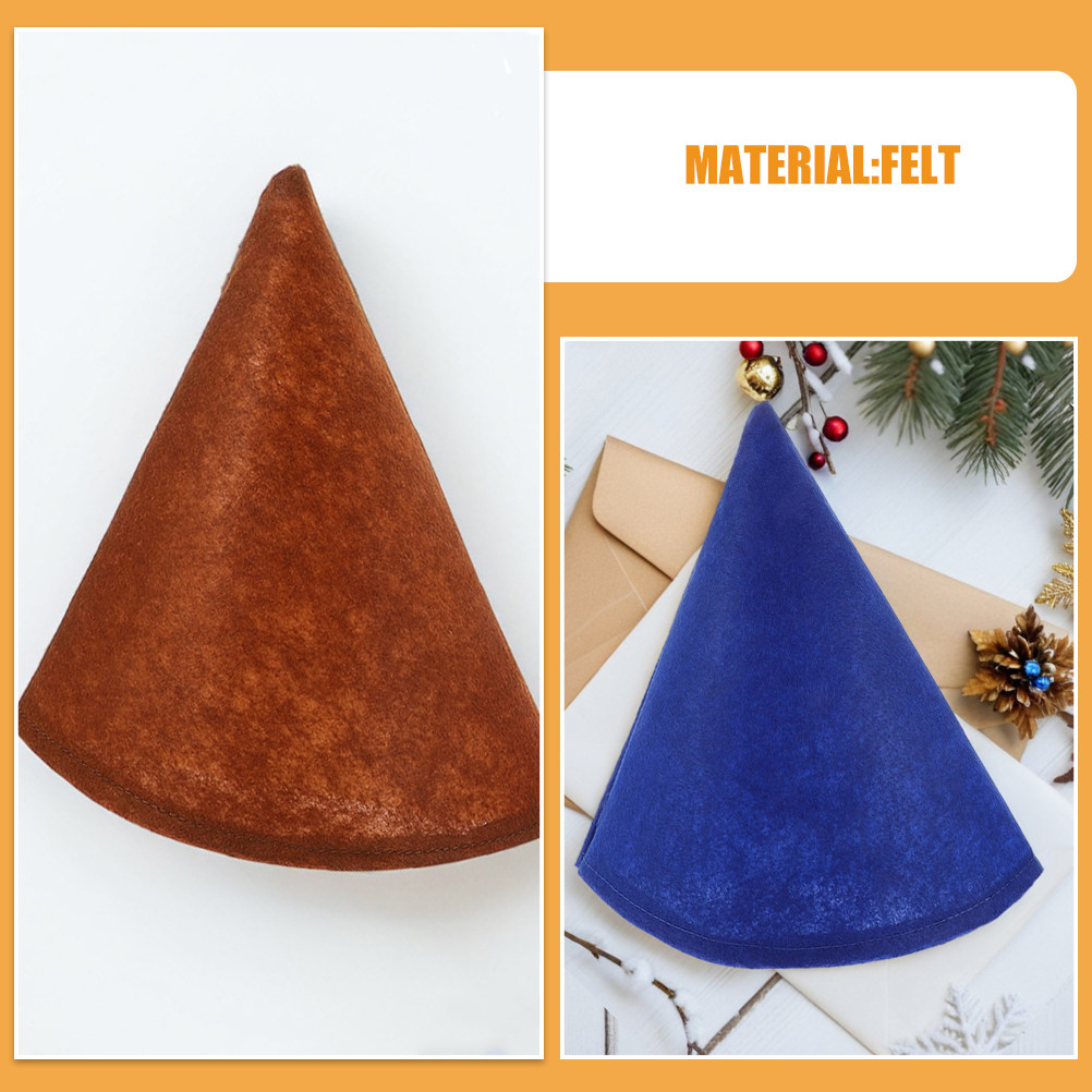 14Pcs Colorful Felt Cone Party - Party Hat Cone recension och pris
