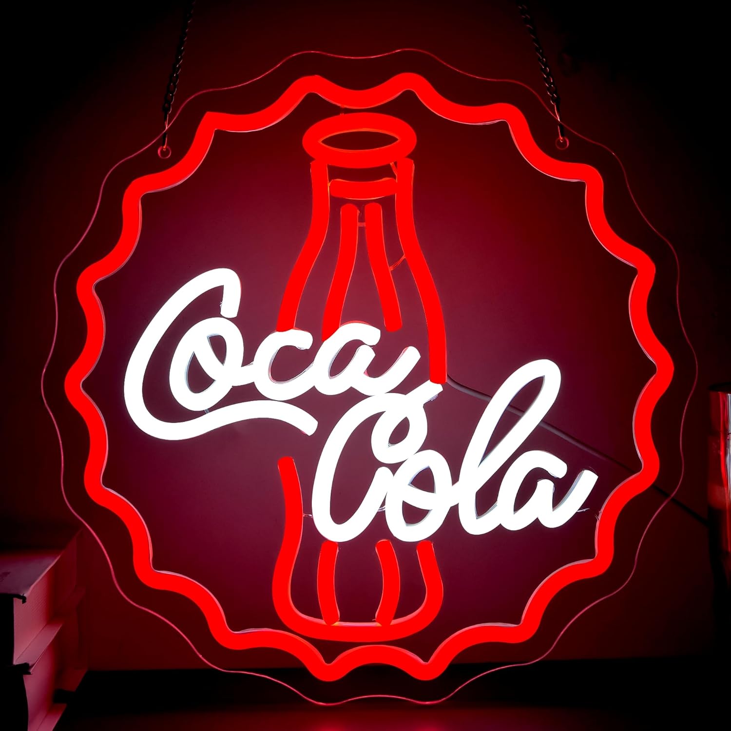 Cola Neon Sign Art Wall Light  - Neon Sign Party recension och pris