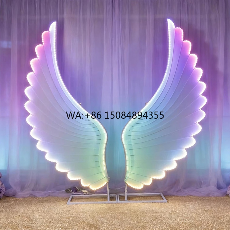 Glowing Angel Wings Light Prop - Event & Party Supply Photos recension och pris