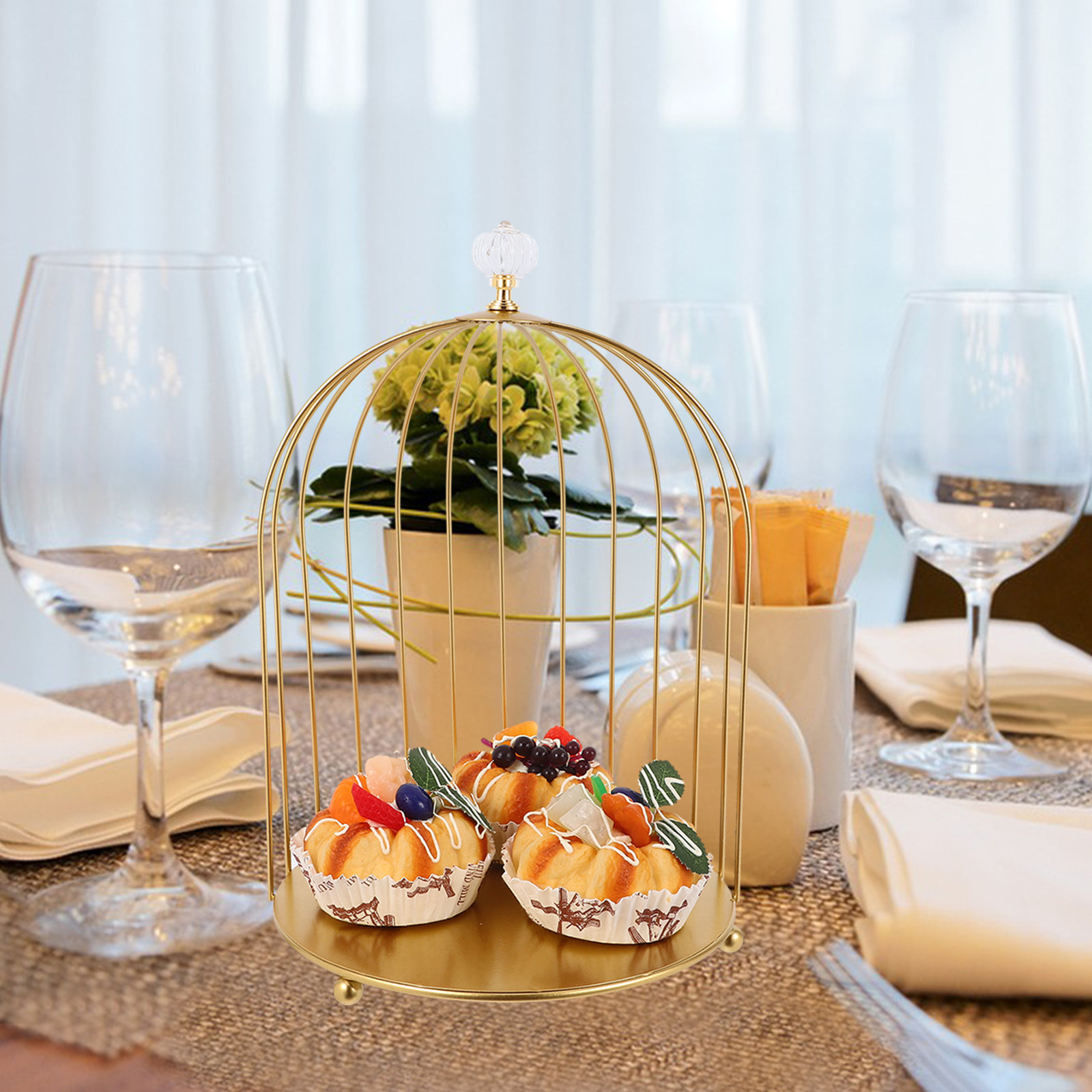 Birdcage Cupcake Stand 2 Tier  - Cupcake Stand Tier recension och pris