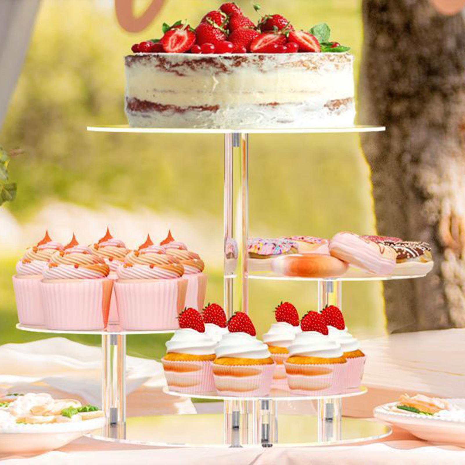 Cupcake Holder Stand Acrylic 4 - Cupcake Stand Tier recension och pris