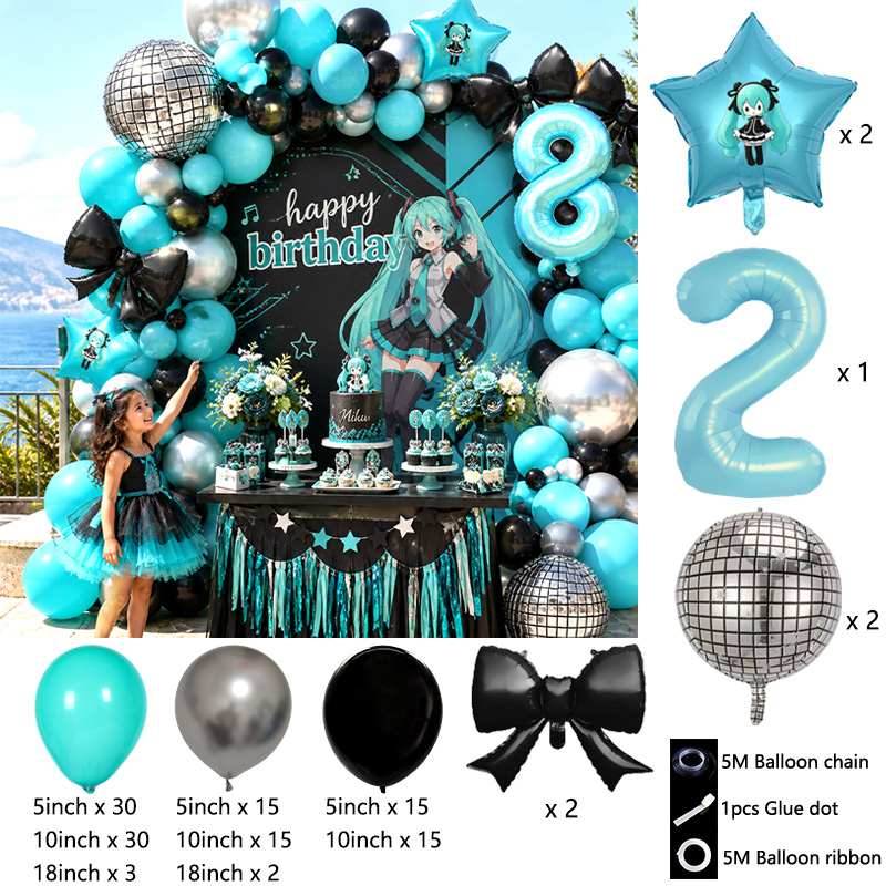 Hatsune Miku Virtual Singer Ba - Balloon Arch Kit recension och pris