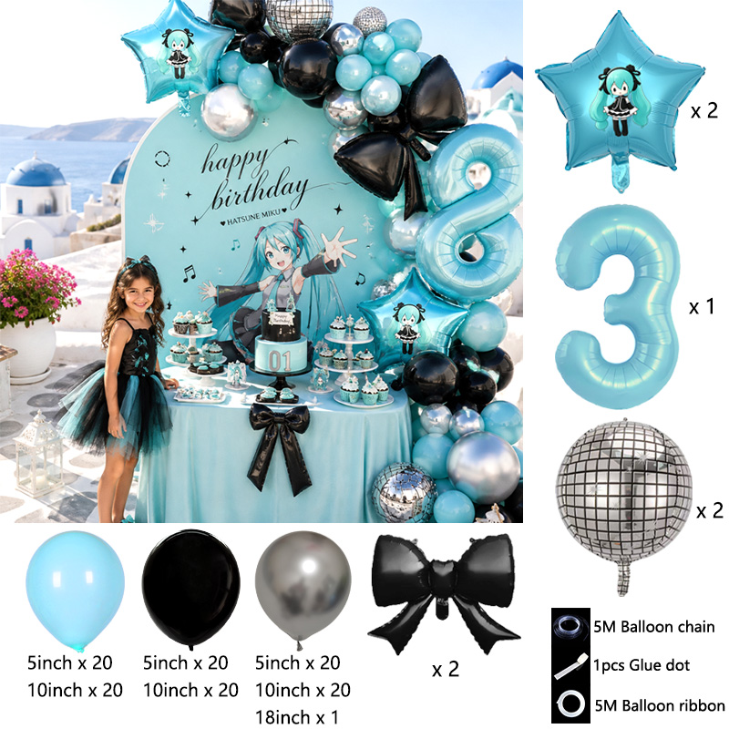 Hatsune Miku Virtual Singer Ba - Balloon Arch Kit recension och pris