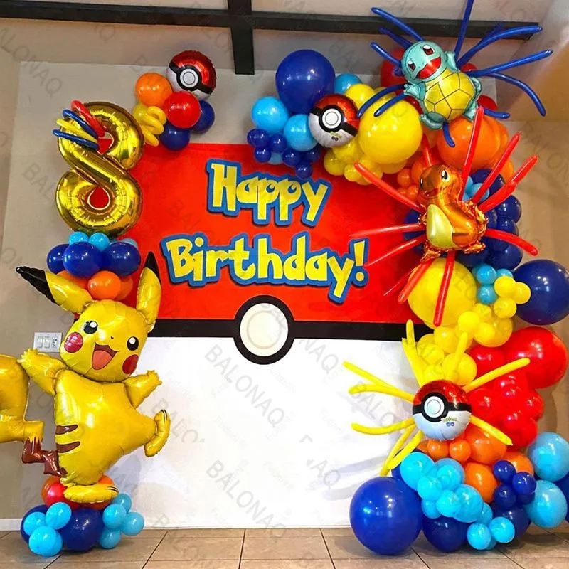 84pcs Pikachu Party Balloons G - Balloon Arch Kit recension och pris
