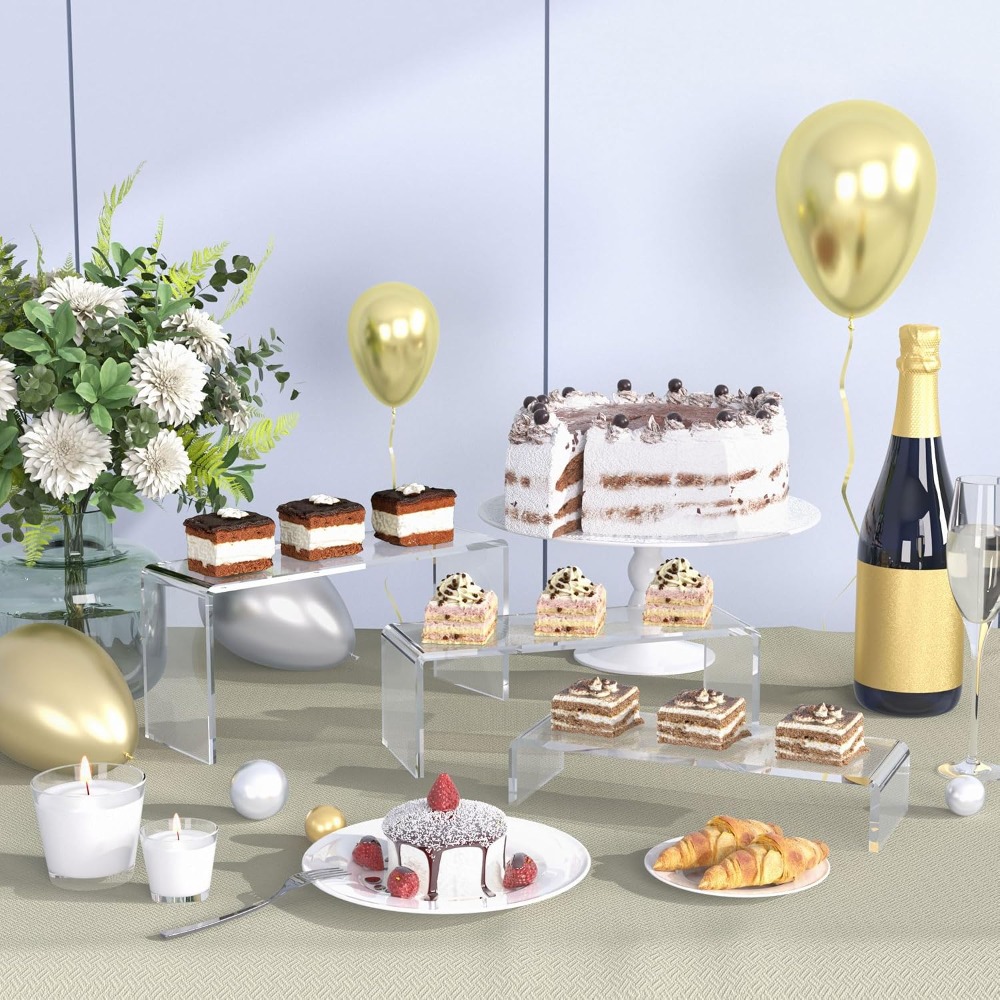 6 Pack Clear Cupcake Display R - Cupcake Stand Tier recension och pris