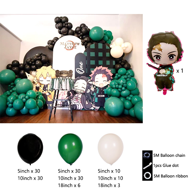 Demon Slayer Anime Balloon Arc - Balloon Arch Kit recension och pris