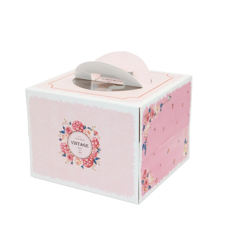 5pcs 8inch cake box with windo - Party Event Supplier recension och pris