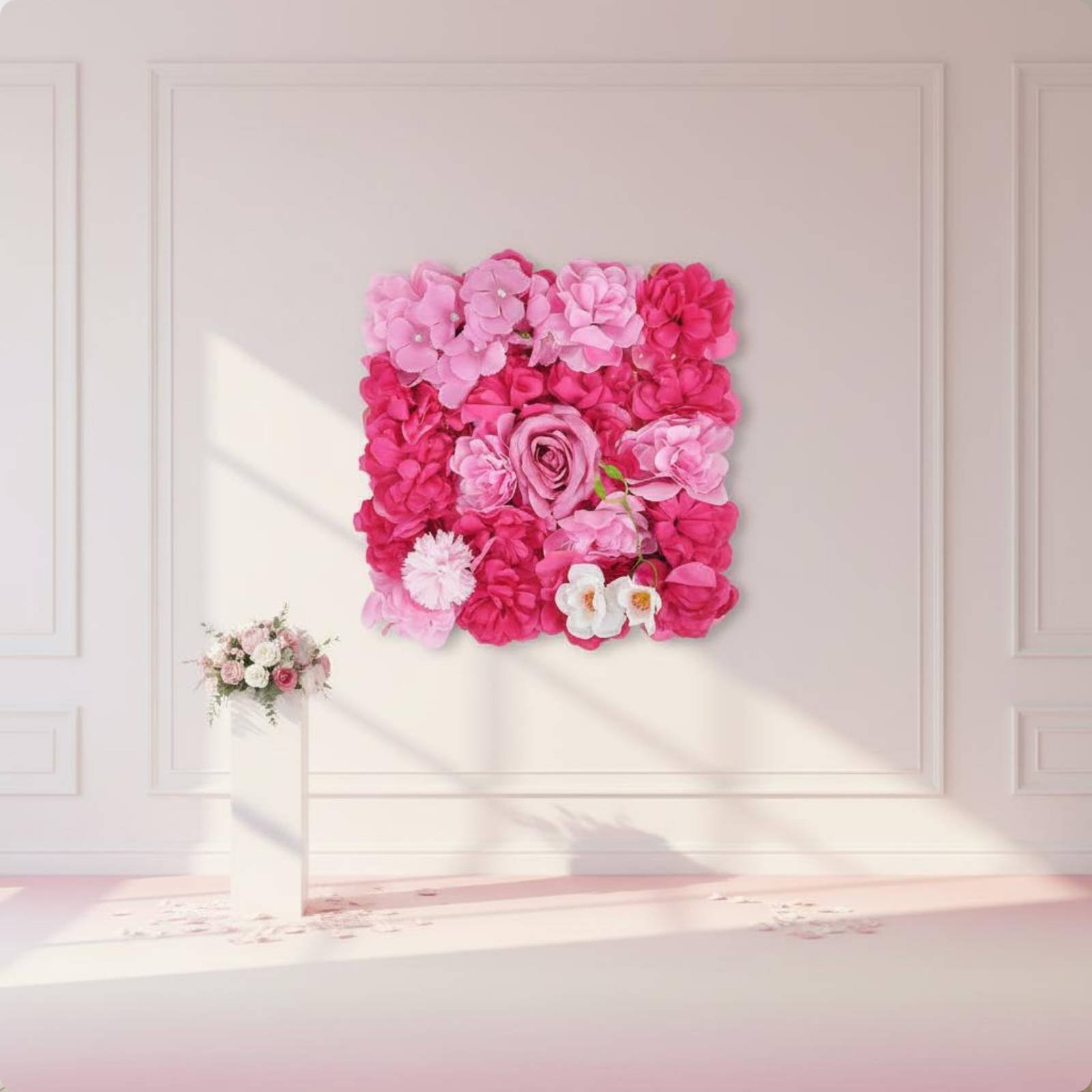 Artificial Blossom Wall Panel  - Flower Wall Panel recension och pris