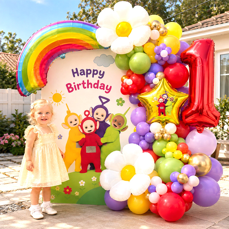 Teletubbies Balloon Arch Kit B - Balloon Arch Kit recension och pris