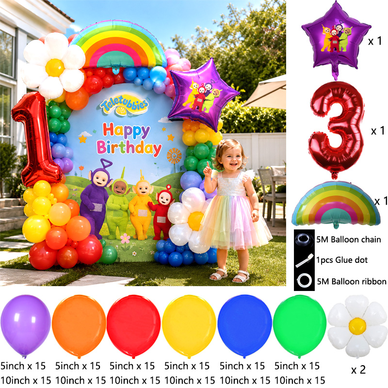 Teletubbies Balloon Arch Kit B - Balloon Arch Kit recension och pris
