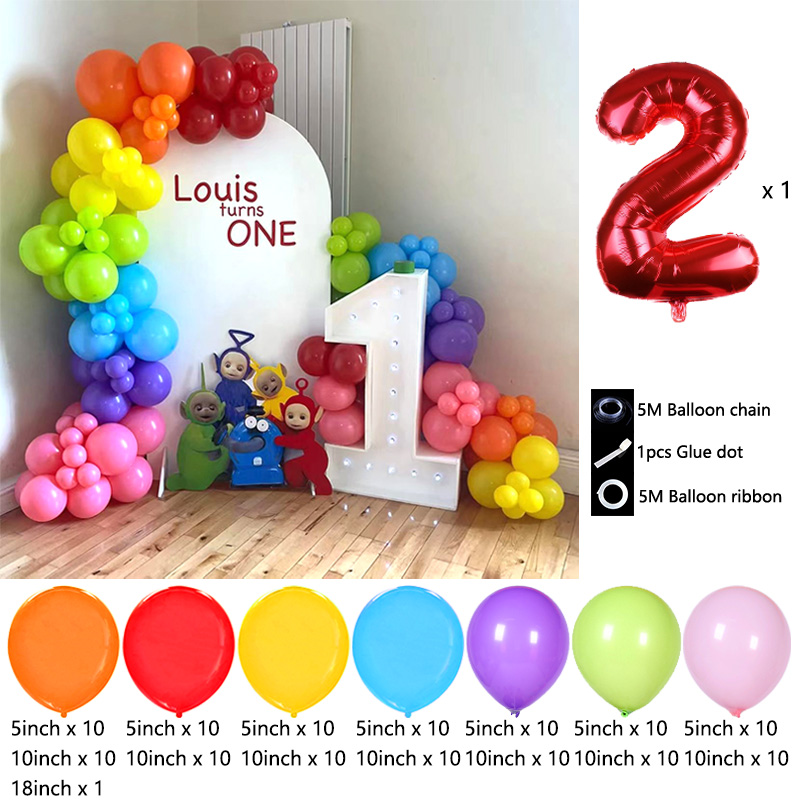 Teletubbies Themed Balloon Arc - Balloon Arch Kit recension och pris