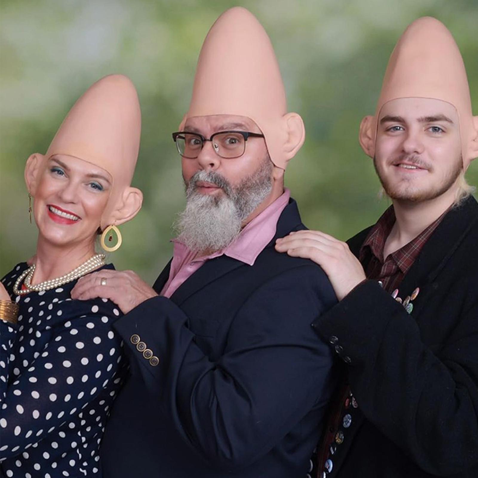halloween Alien Cone Bald Head - Party Hat Cone recension och pris