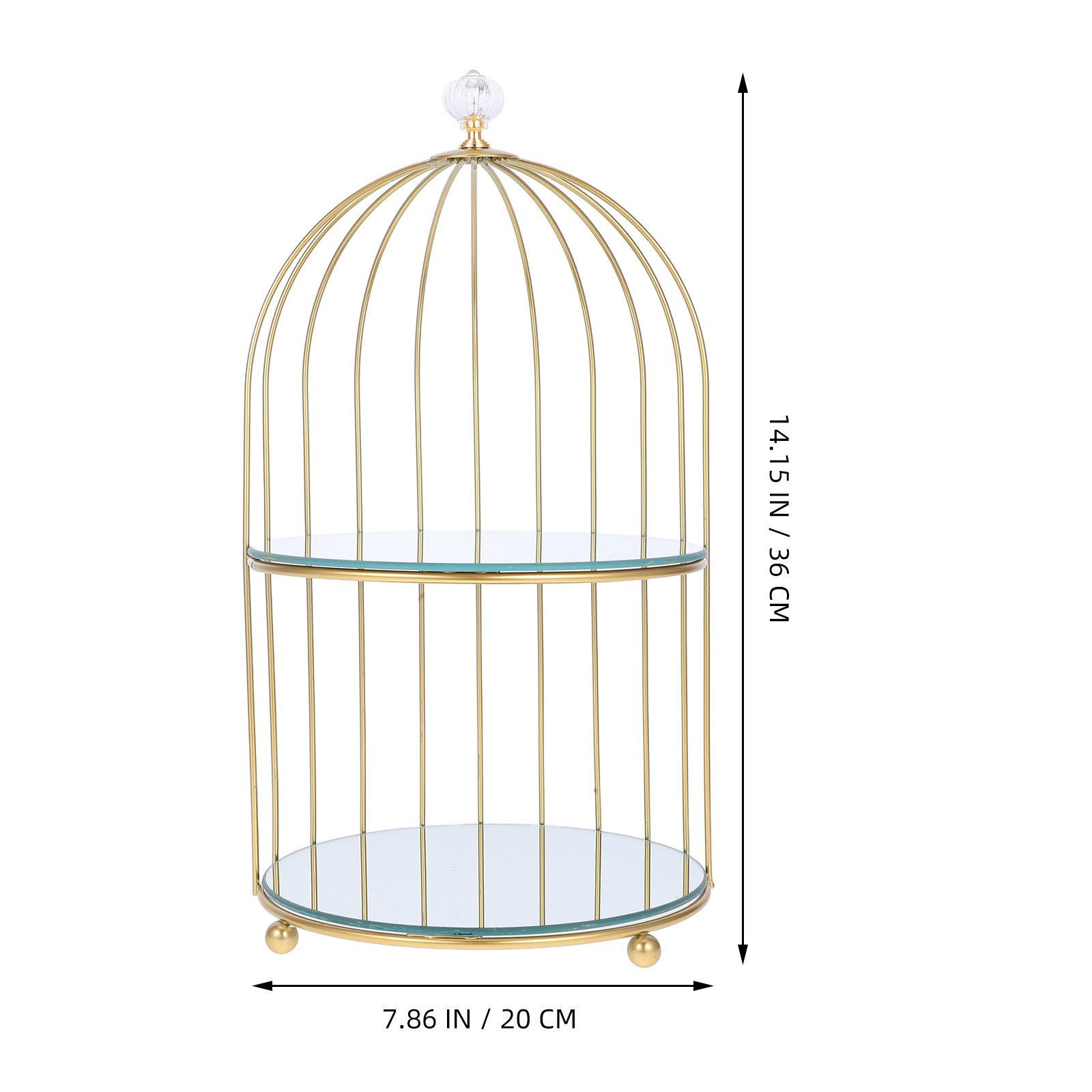 Birdcage Multi-Tier Dessert St - Cupcake Stand Tier recension och pris