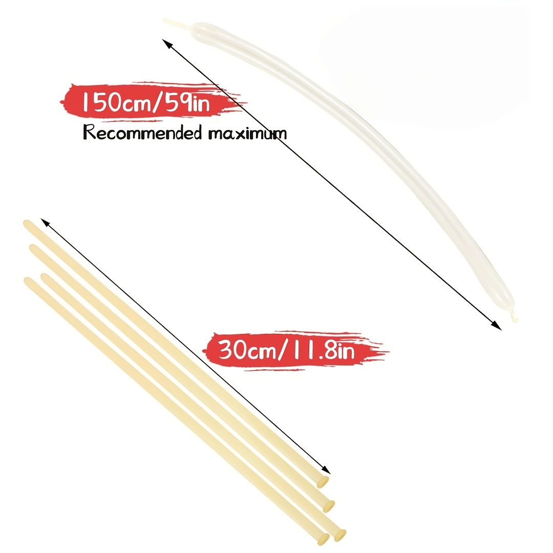 Clear Long Balloons for Animal - Balloon Arch Kit recension och pris