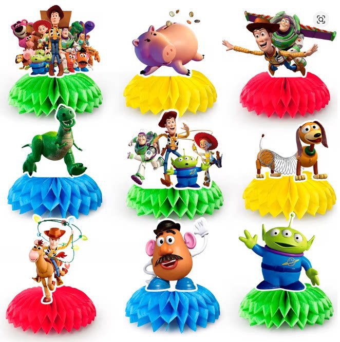 Toy Story 5 Honeycomb Centerpi - Event Supplies recension och pris