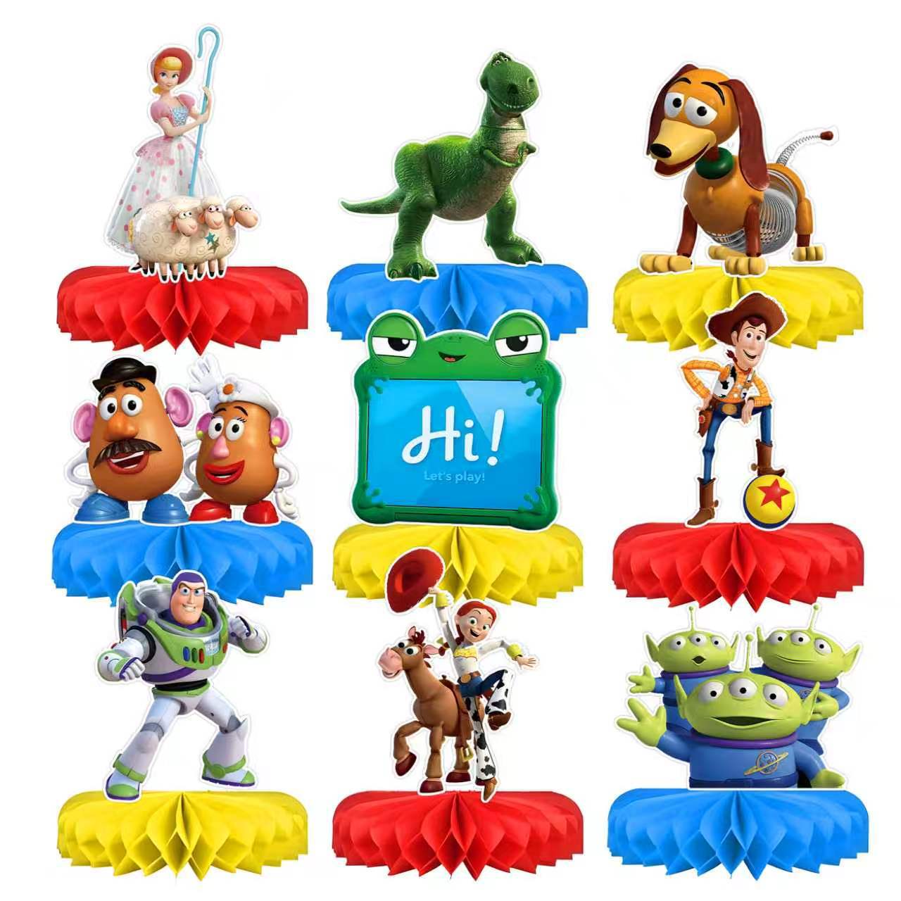 Toy Story 5 Honeycomb Centerpi - Event Supplies recension och pris