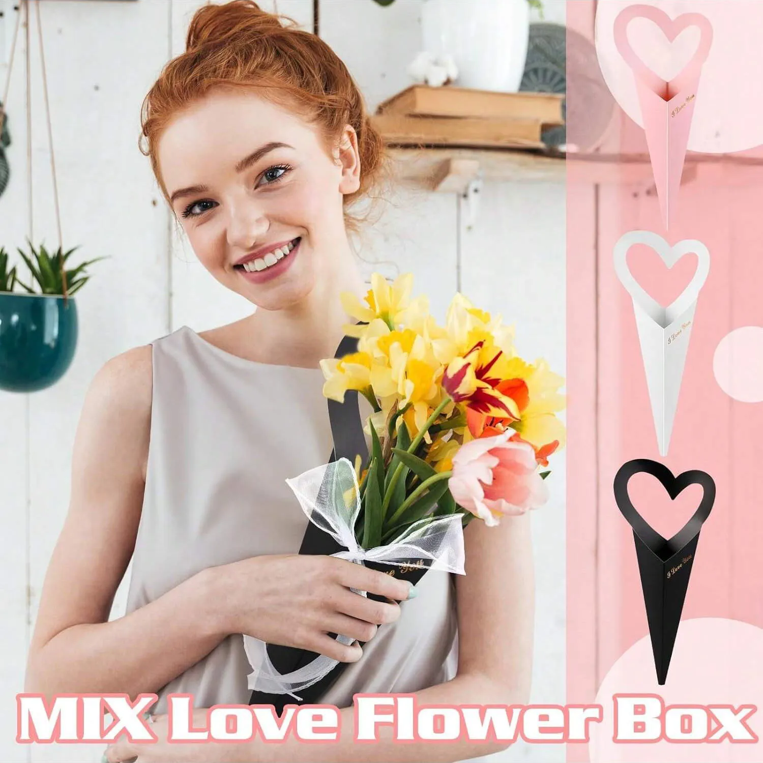 12/24/36pcs Bouquet Bag, Suita - Cotton Candy Cone recension och pris