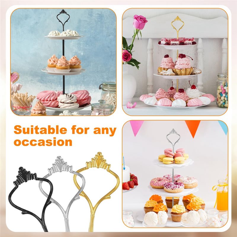 ABVC Hardware Kit 12 Sets 3 Ti - Cupcake Stand Tier recension och pris