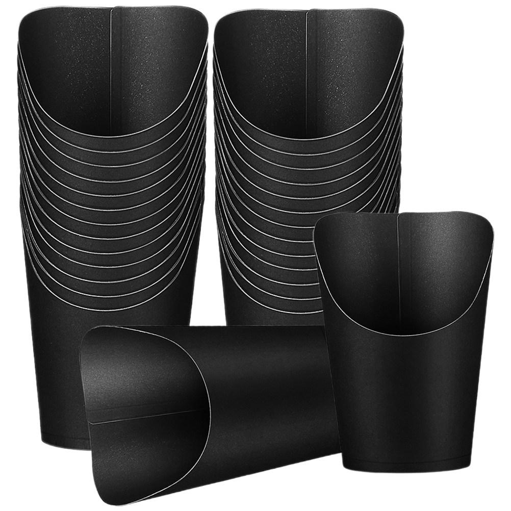 50Pcs Kraft Paper French Fry C - Plastic Cup 50Pcs recension och pris