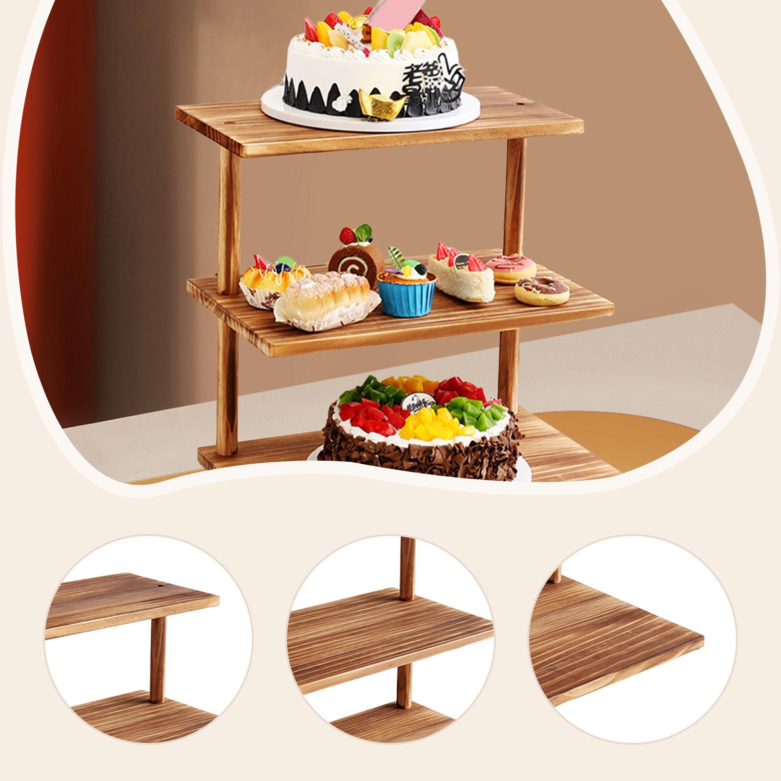Sturdy 3 Tier Cupcake Stand Wo - Cupcake Stand Tier recension och pris