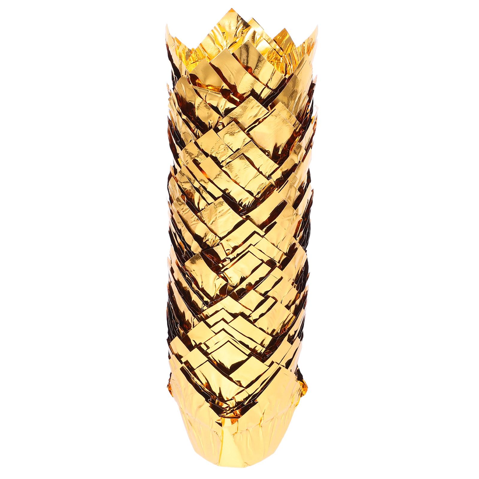 50Pcs Golden Cake Cups Premium - Plastic Cup 50Pcs recension och pris