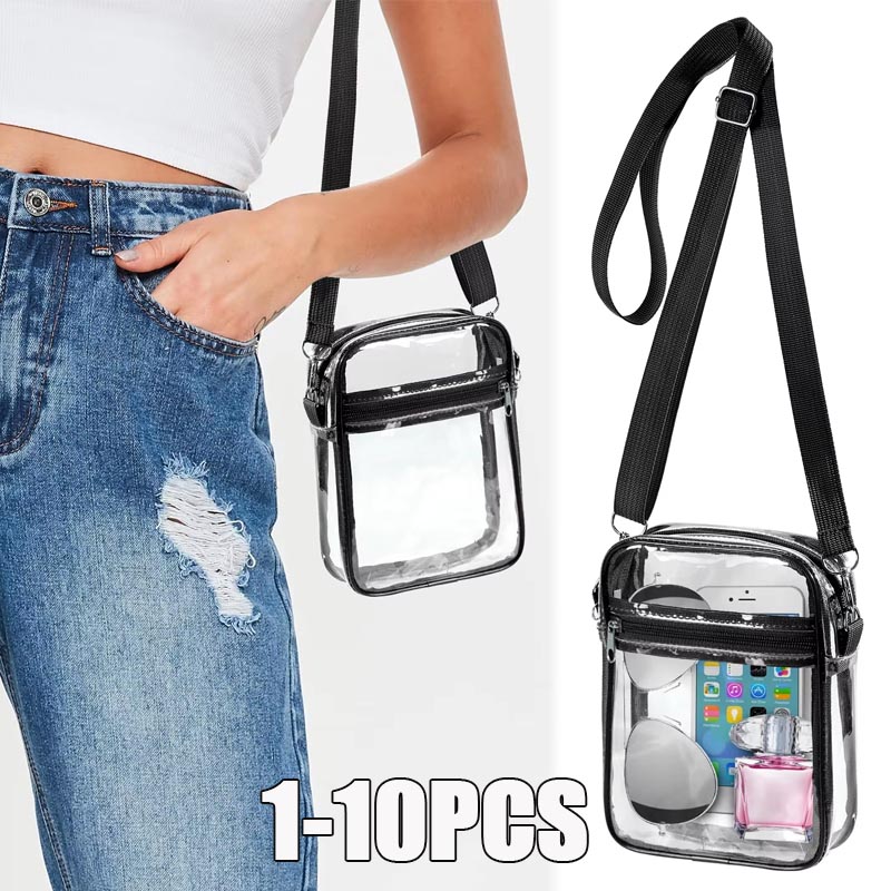 1-10PCS Women Clear Crossbody  - Event & Party Supply Photos recension och pris