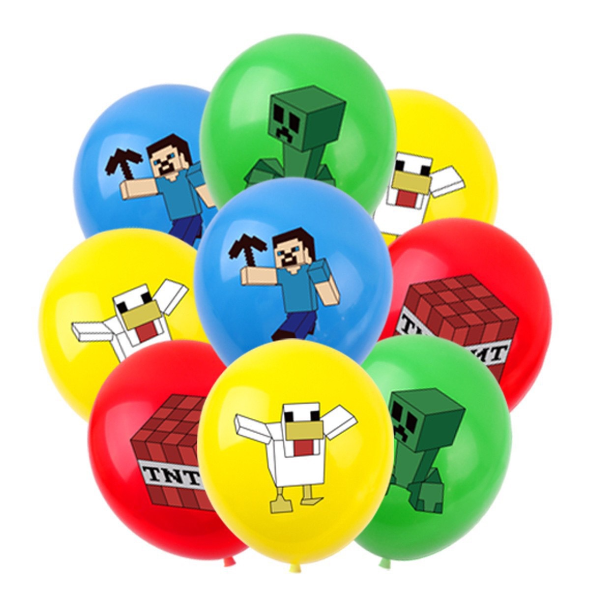 50/100pcs for Minecrafte Pixel - Event Supplies recension och pris