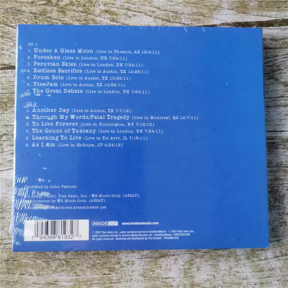 CD Dream Theater's 11th studio - Event & Party Supply Photos recension och pris