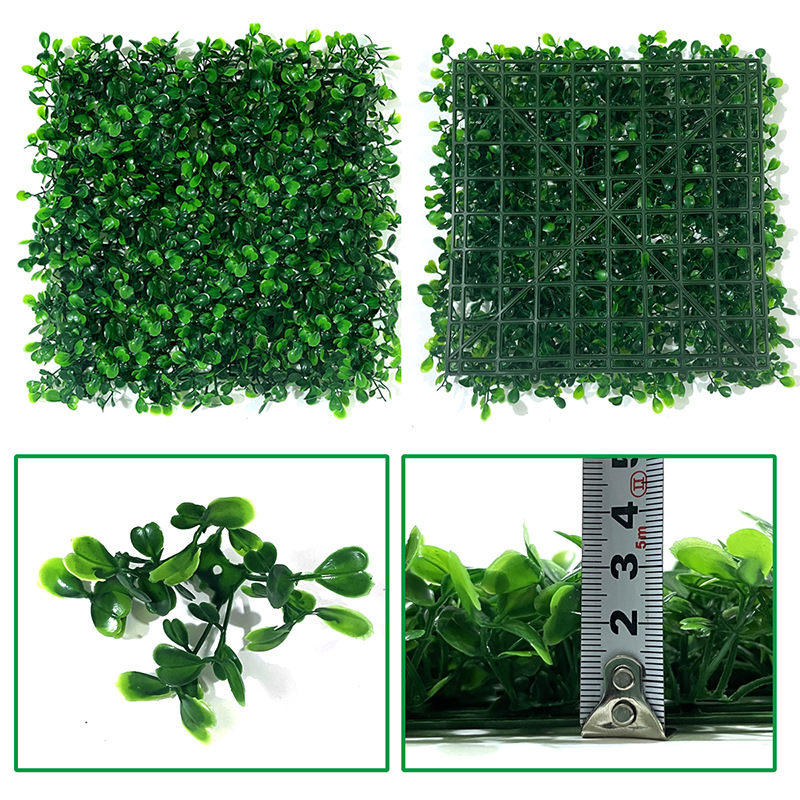 Artificial Plants Grass Wall P - Flower Wall Panel recension och pris