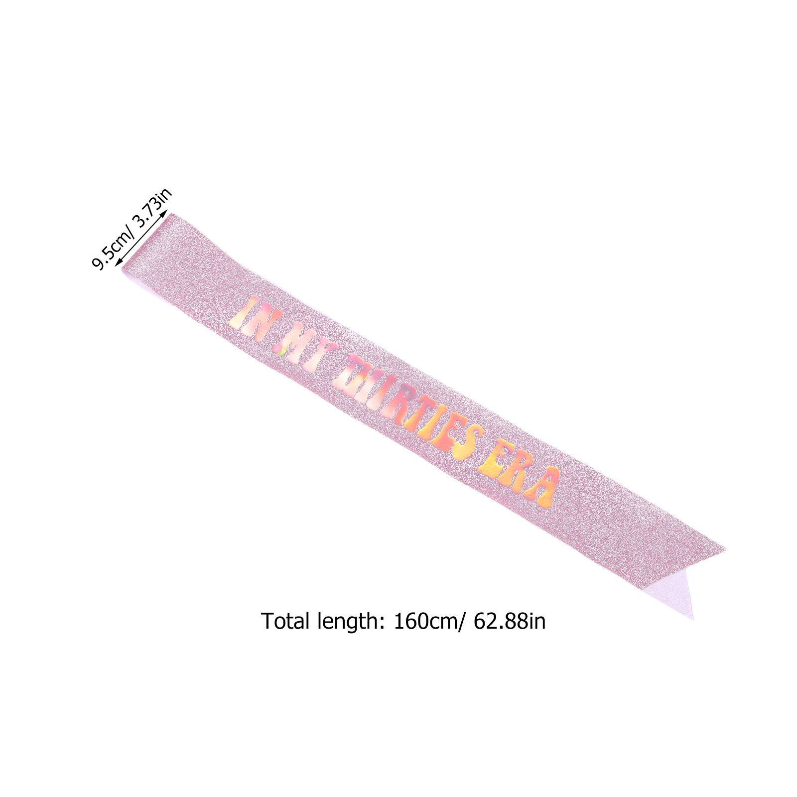 in My Thirties Era Birthday Sa - Birthday Sash Glitter recension och pris