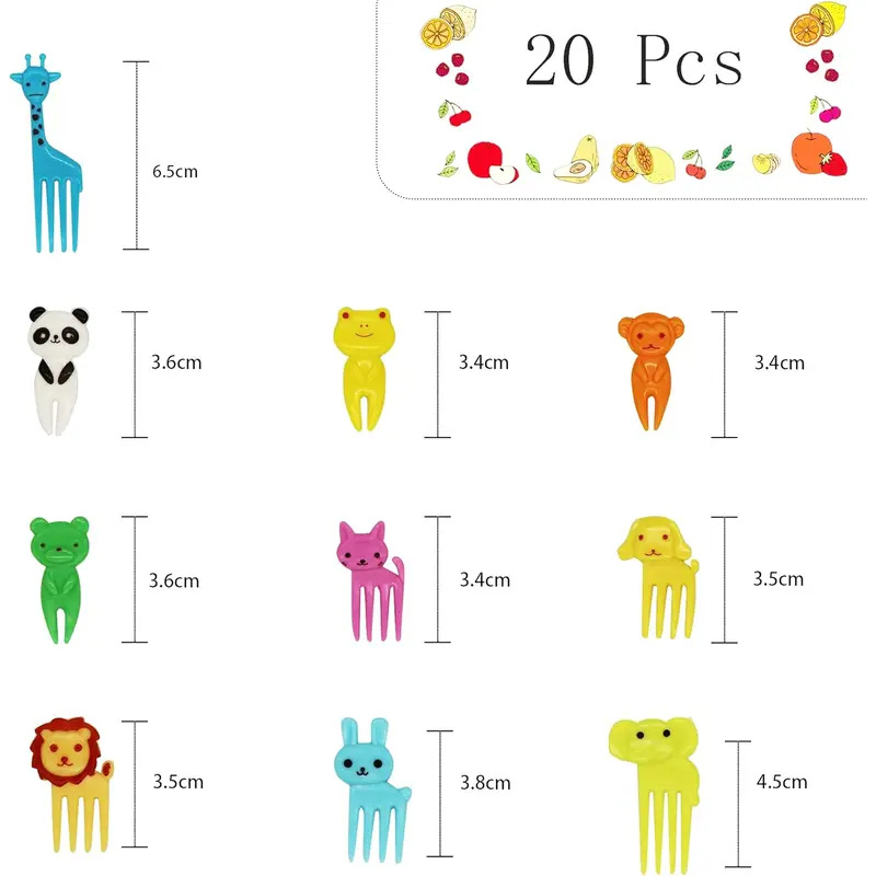 10-70pc Fruit Forks Toothpicks - Centerpiece Stick recension och pris
