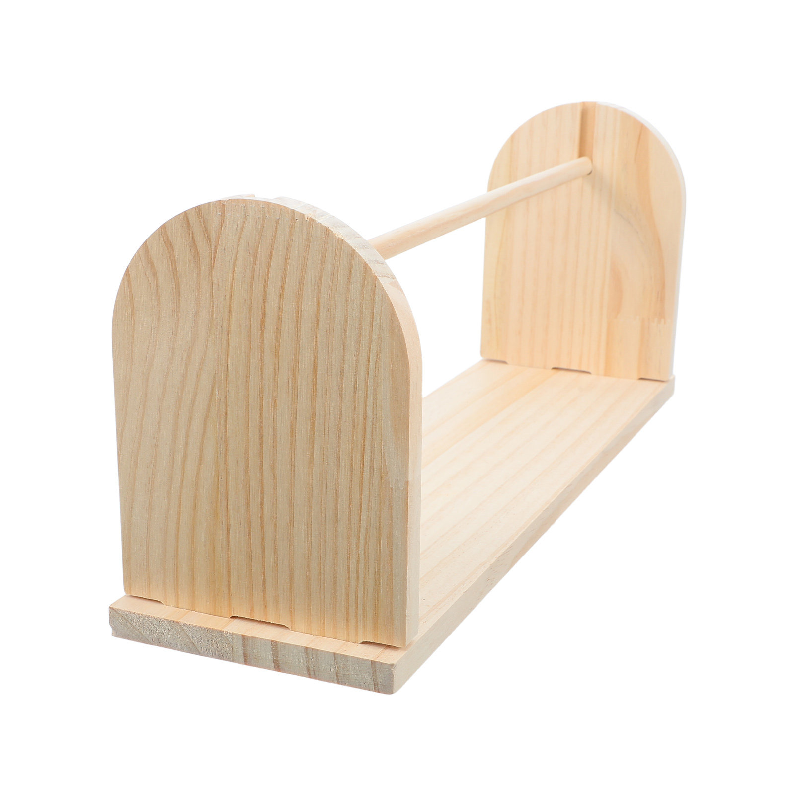 Wooden Paper Roll Holder 16.5  - Papercraft Supply Ribbon recension och pris